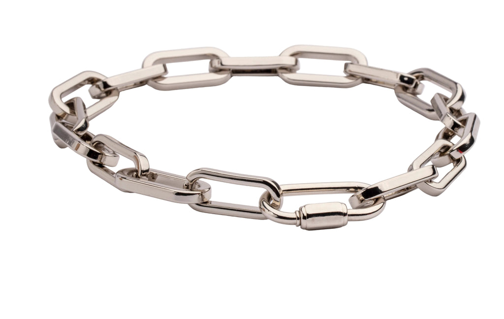 Antonia Chunky Gold Link Necklace-5