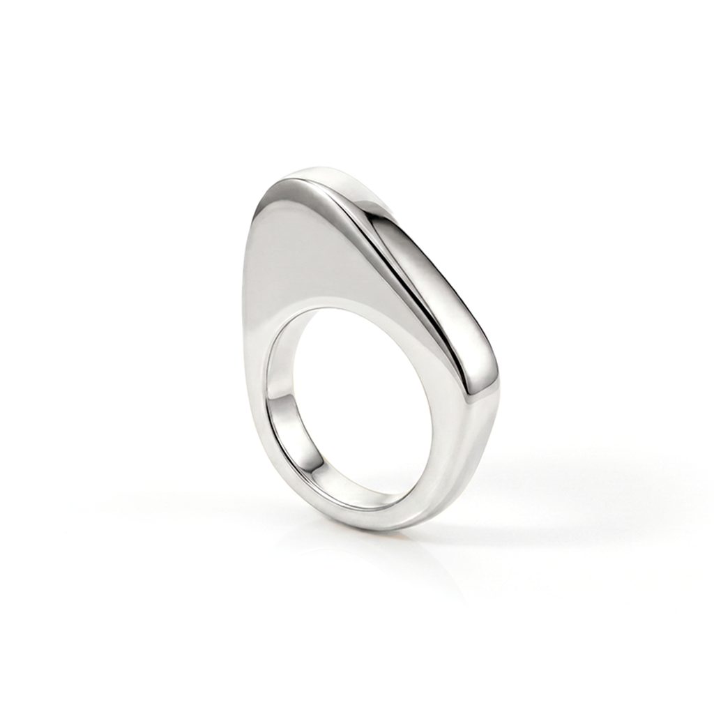Luna Asymmetric Abstract Ring-2
