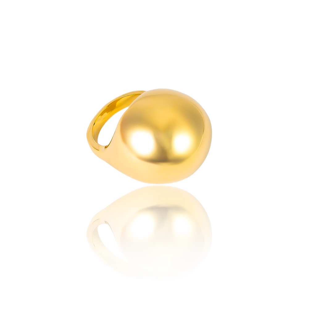 Amanda Sculptural Dome Ring-0
